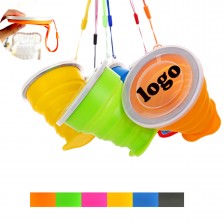 7oz Portable Silicone Folding Cup